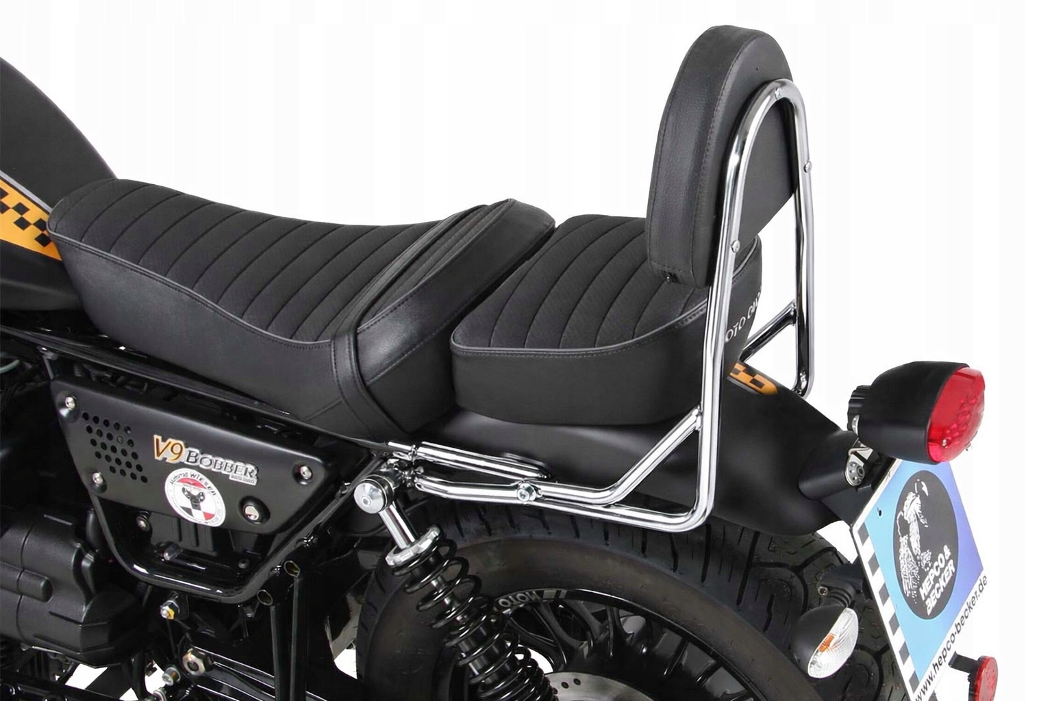 Rošt Sissybar Operadlo Pasažiera Hepco&becker Moto Guzzi V9 Roamer Bobber