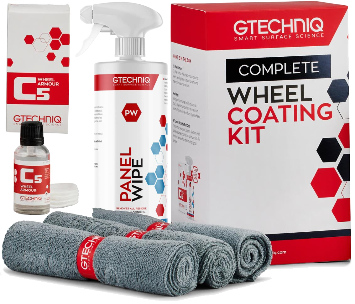 GTECHNIQ Wheel Coat KIT Czyszczenie Ochrona Felg