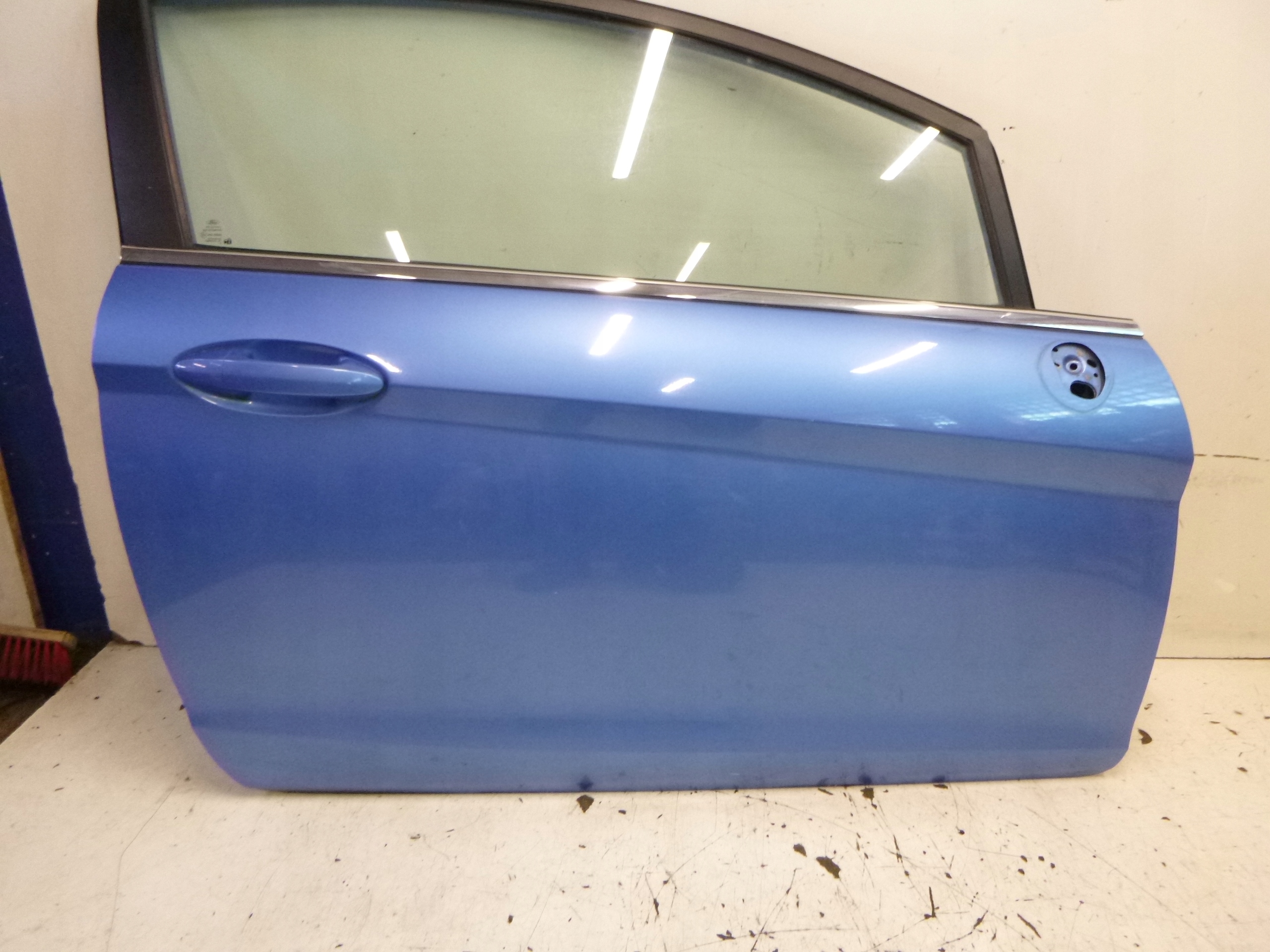 door front left Ford Fiesta MK7 2009-2012 lakier 99 complete 3D