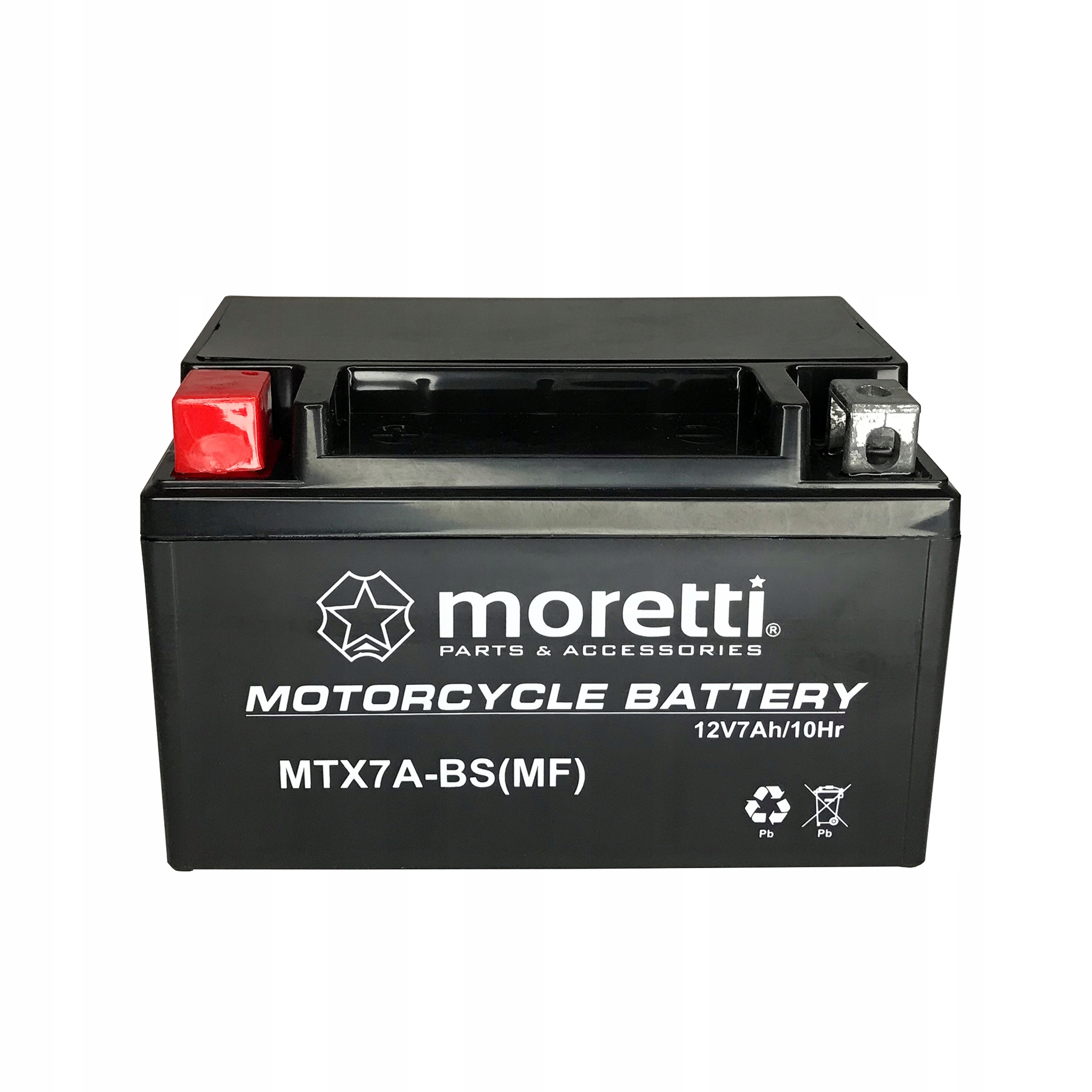 

Akumulator 12V 7Ah MTX7A-BS żelowy Moretti