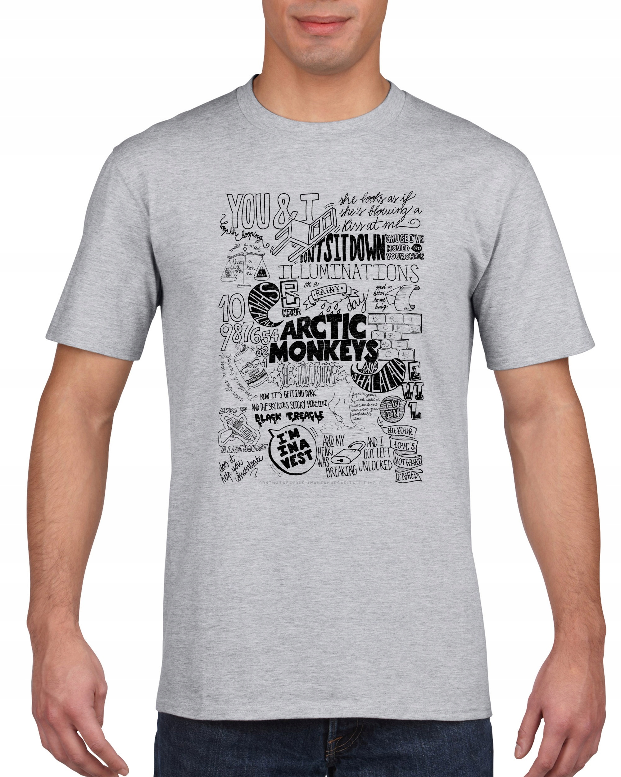 

Koszulka męska Arctic Monkeys S