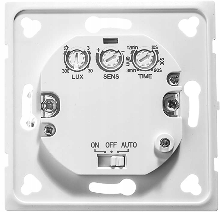 CZUJNIK RUCHU MIKROFALOWY DO PUSZKI LED PODTYNKOWY Marka Orno