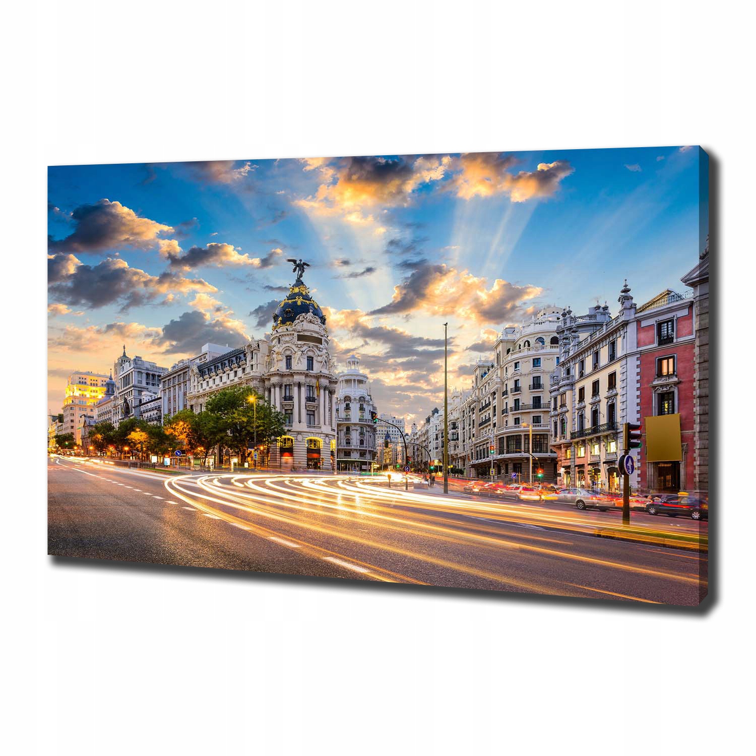 

Foto obraz na płótnie Madryt Hiszpania 100x70 cm