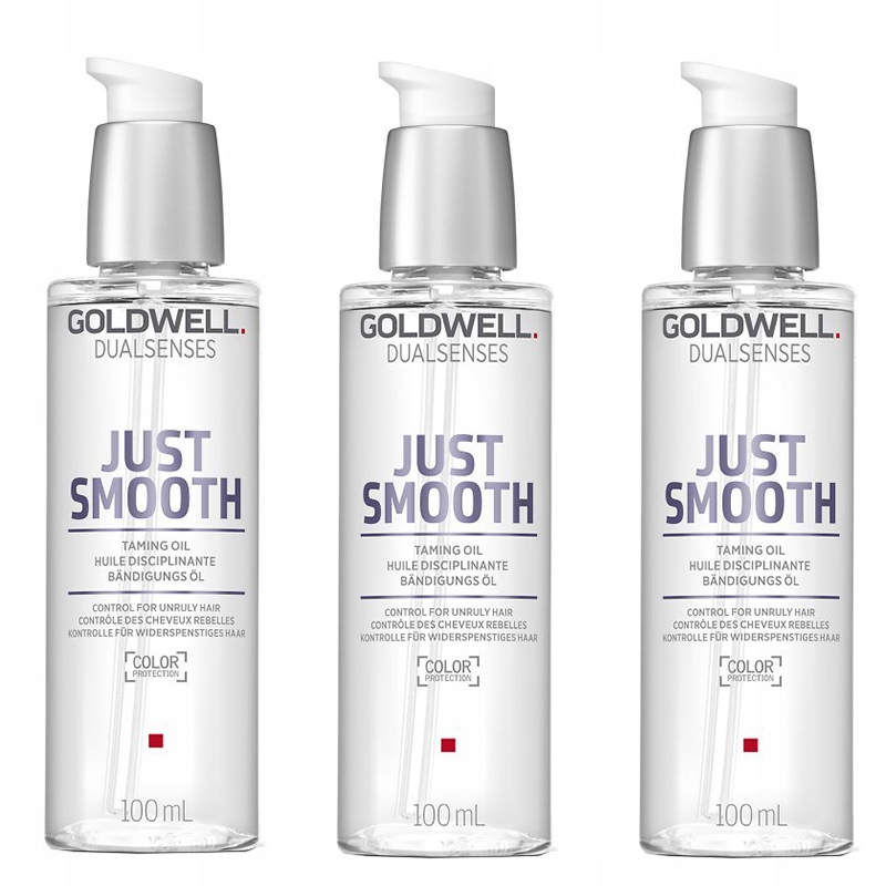 Goldwell Ds Just Smooth Taming Oil vyhlazující olej 3x 100 ml na vlasy