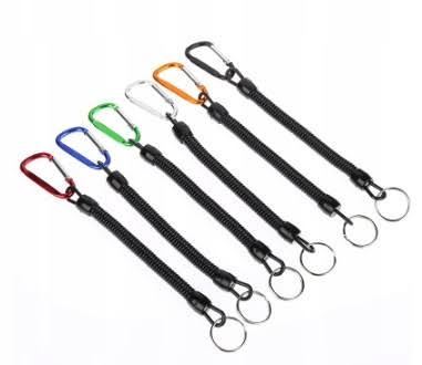 

Elastyczna Smycz Sprężynka Do Kluczy Karabińczyk