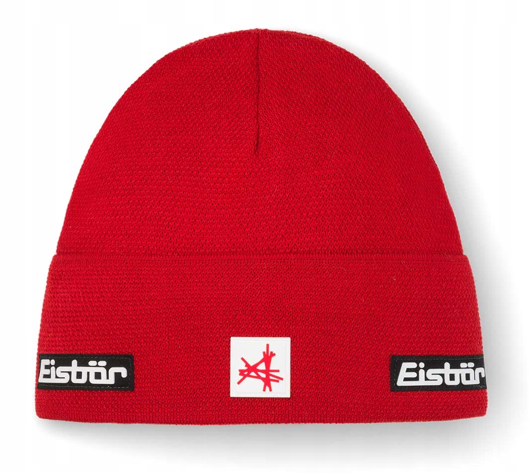 Czapka zimowa narciarska unisex Eisbar Trop Mu Sa czerwona