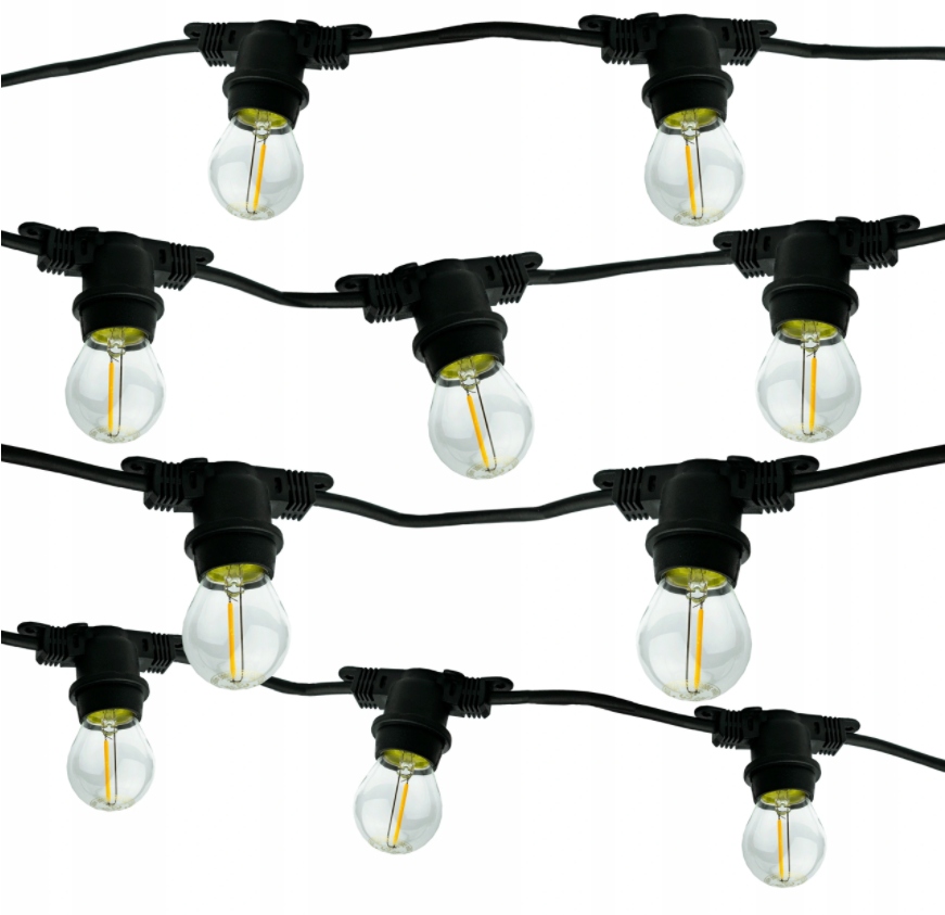 

Girlanda ogrodowa łańcuch 10m E27 Żarówki Led