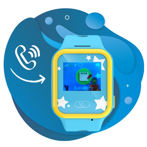 SMARTWATCH DLA DZIECI GPS CALMEAN MINI +GRATIS Czujniki krokomierz