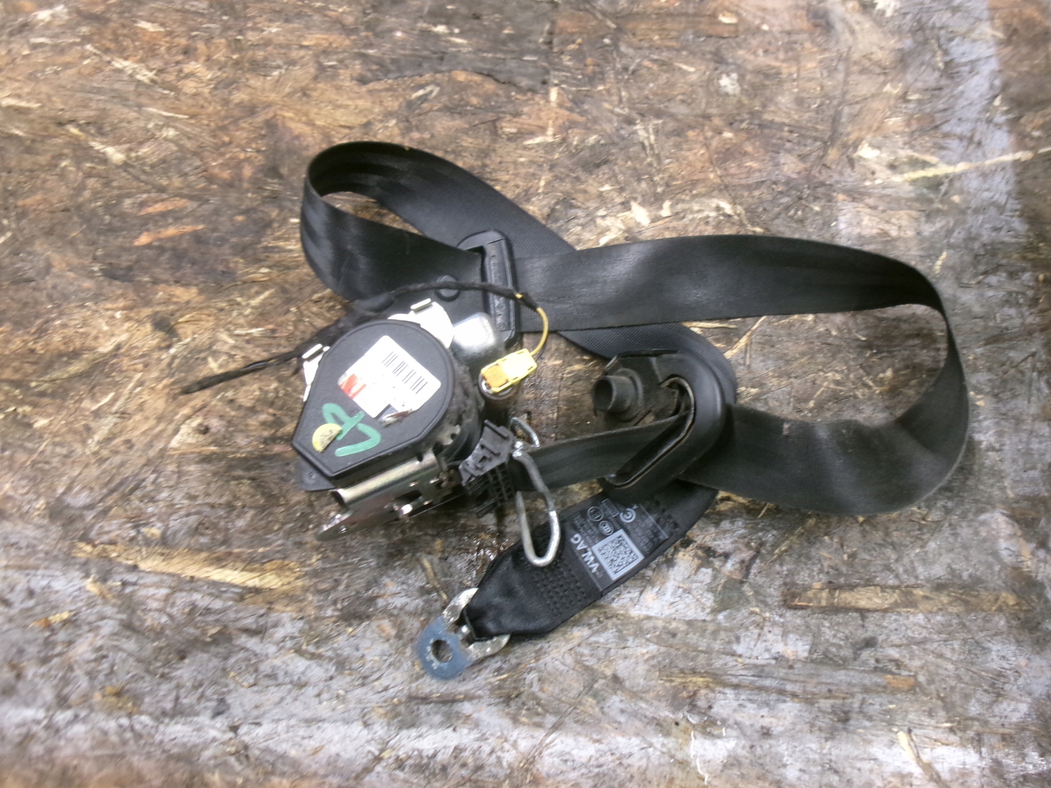 vw UP ремень безопасности 3D