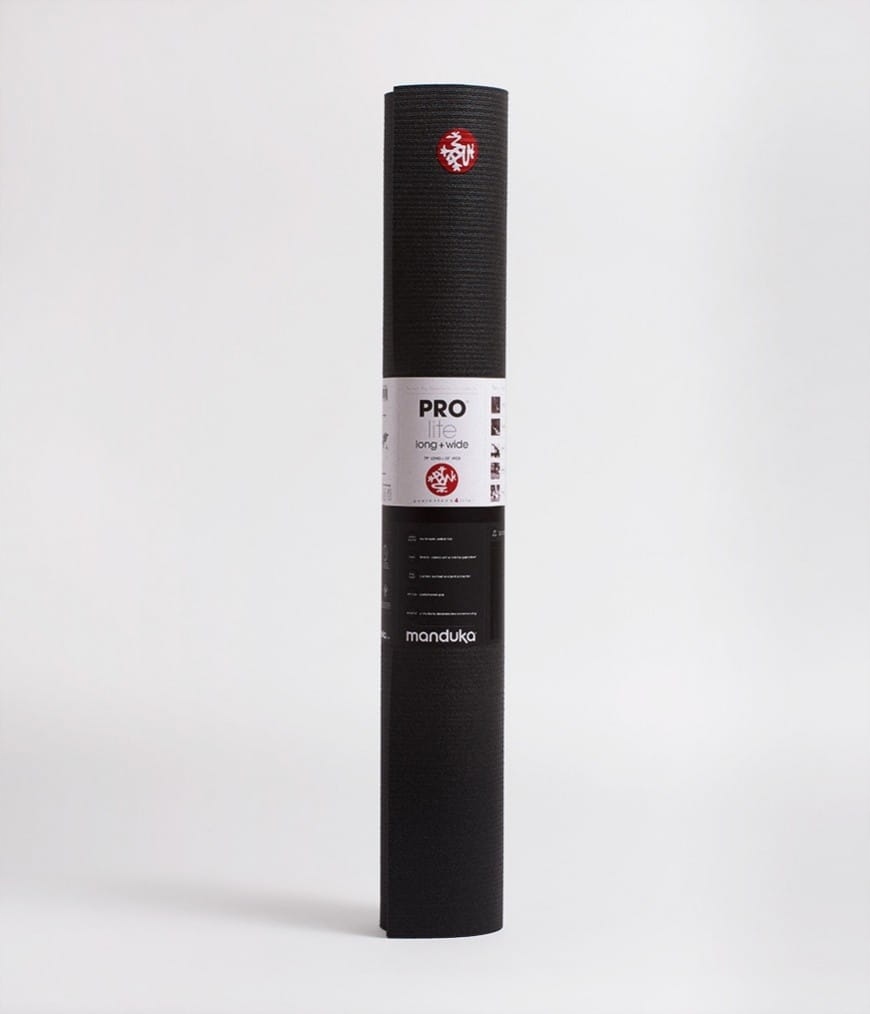 Manduka Prolite Black Podložka na jógu 200 x 76 cm 4,5 mm