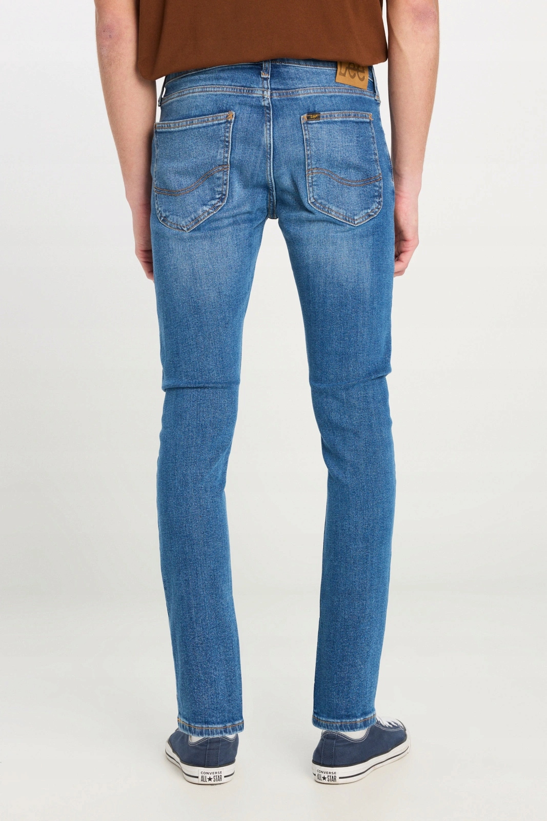 Pánské zúžené džínové kalhoty Lee Luke Light Blue 112388441 32/32