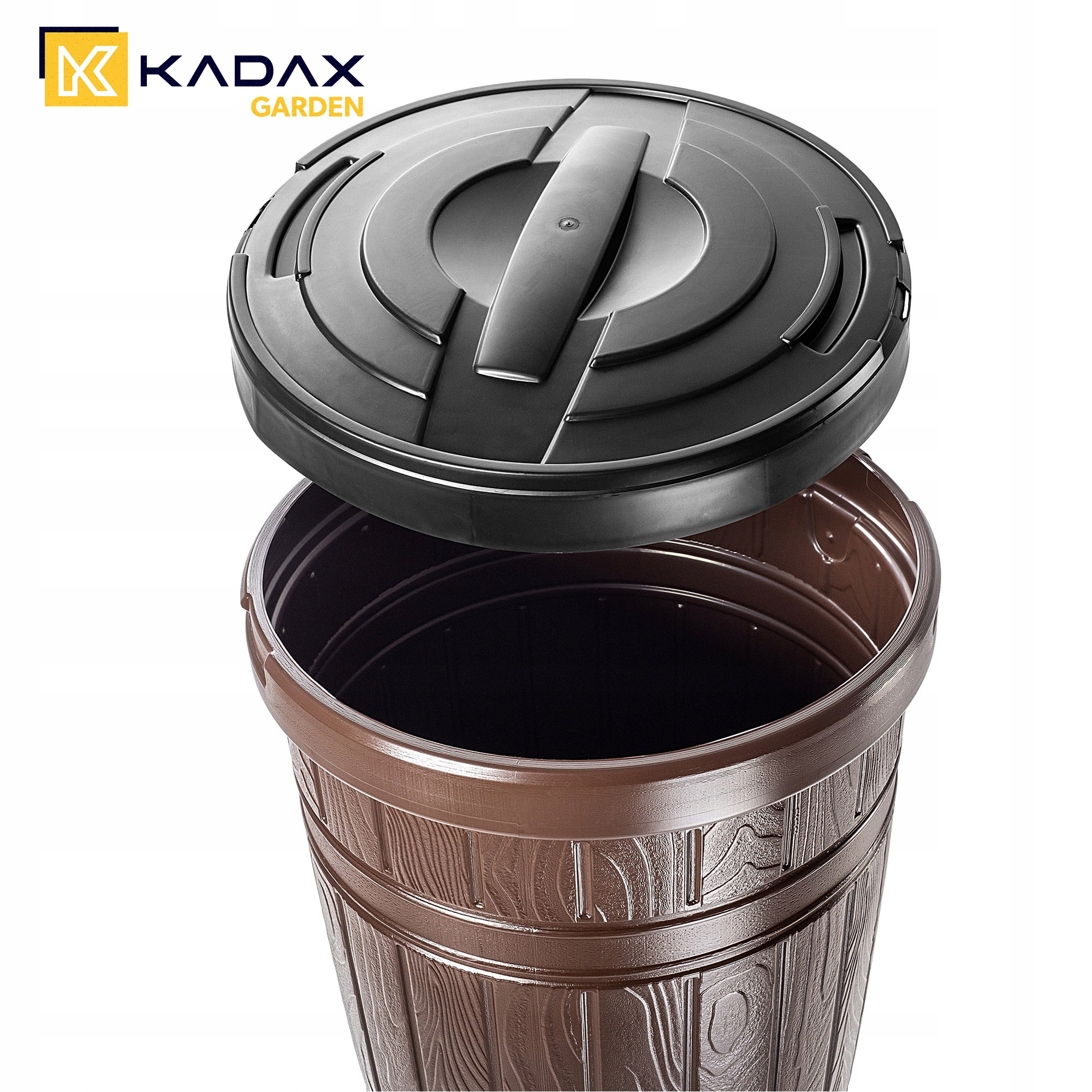 ZBIORNIK NA DESZCZÓWKĘ WODĘ 265L PRZYŁĄCZA Cechy dodatkowe ze złączkami z kranem