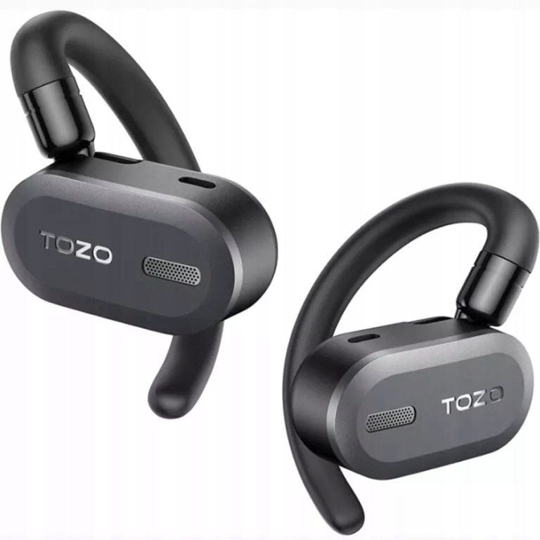 Tozo OpenBuds Douszne Bluetooth 5.3 Czarny