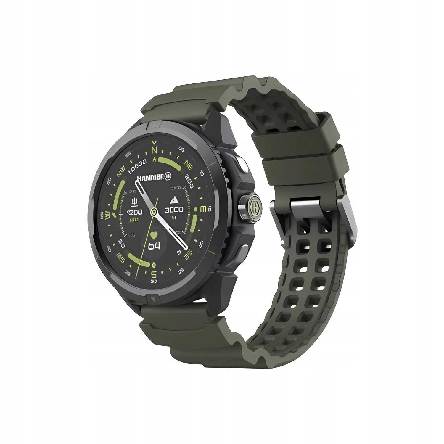 Hammer Watch 2 Military Edition Smartwatch Pre Android Ios Gps Monitor Spánku