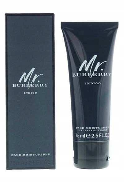 Burberry Mr. Burberry Indigo Hydratační krém na obličej pro muže 75 ml