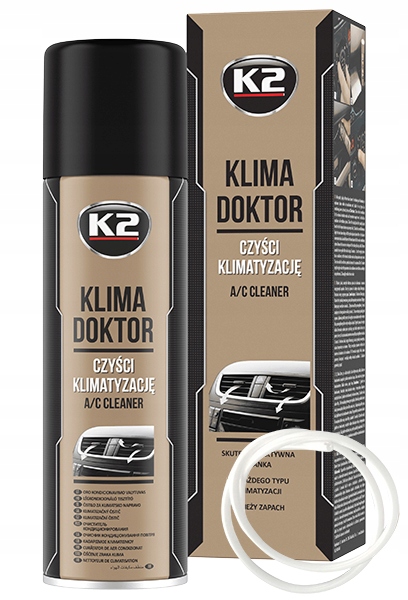 K2 KLIMA DOKTOR DO CZYSZCZENIA KLIMATYZACJI 500 ML PIANKA DO KLIMATYZACJI