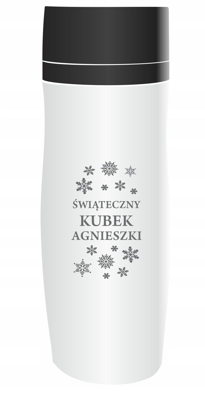 

Świąteczny Kubek Termiczny na Prezent! Biały