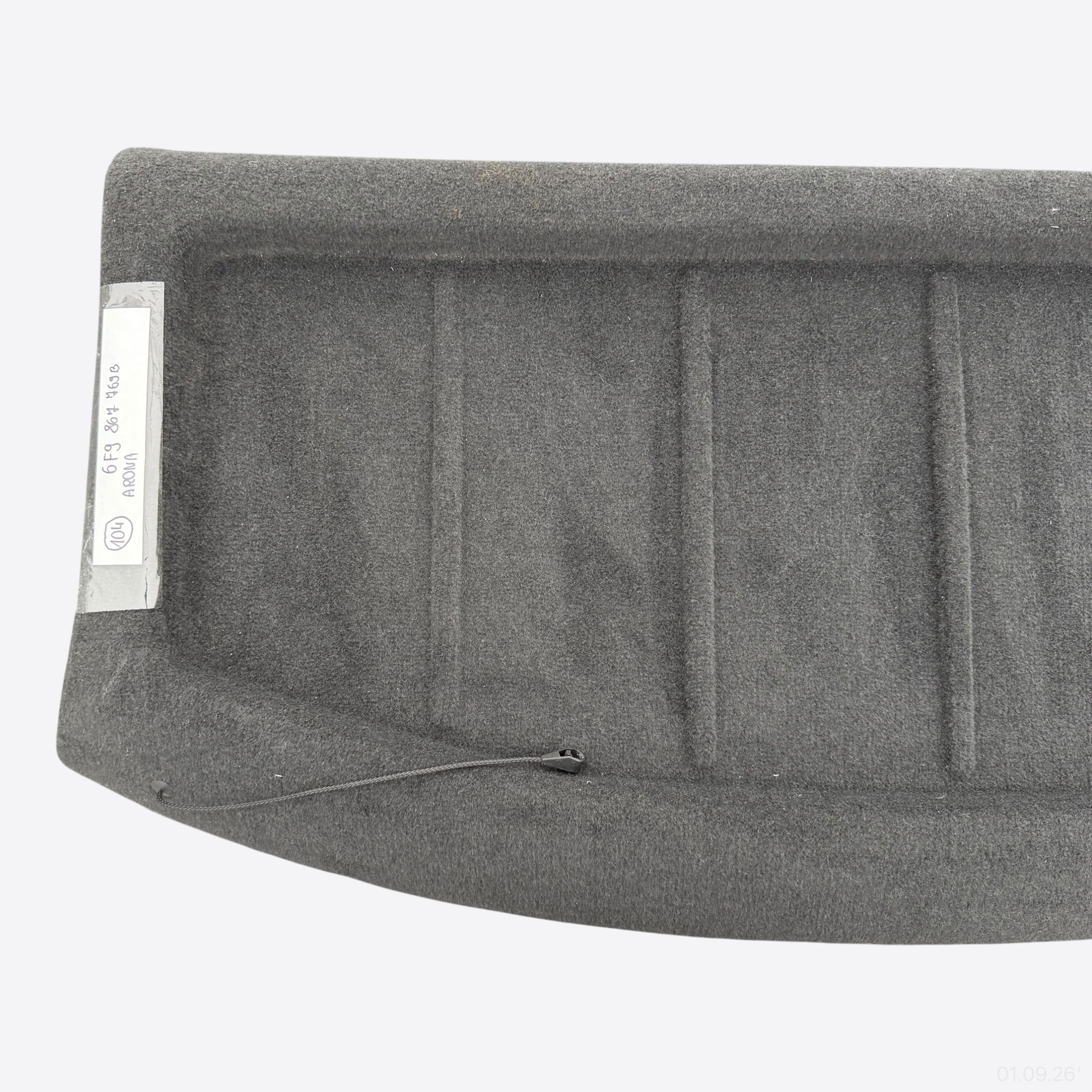 plato rear boot SEAT ARONA 6F9867769B