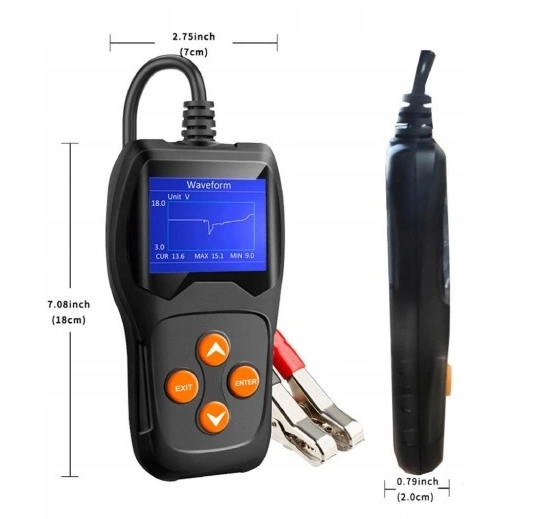 TESTER DO BATERII AKUMULATORÓW 12V Konnwei KW600 Marka bez marki