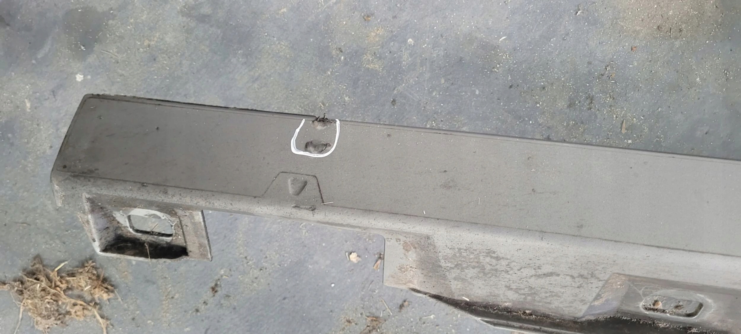 A6 C7 4G moulding cap threshold left 4G0853855G LY1P
