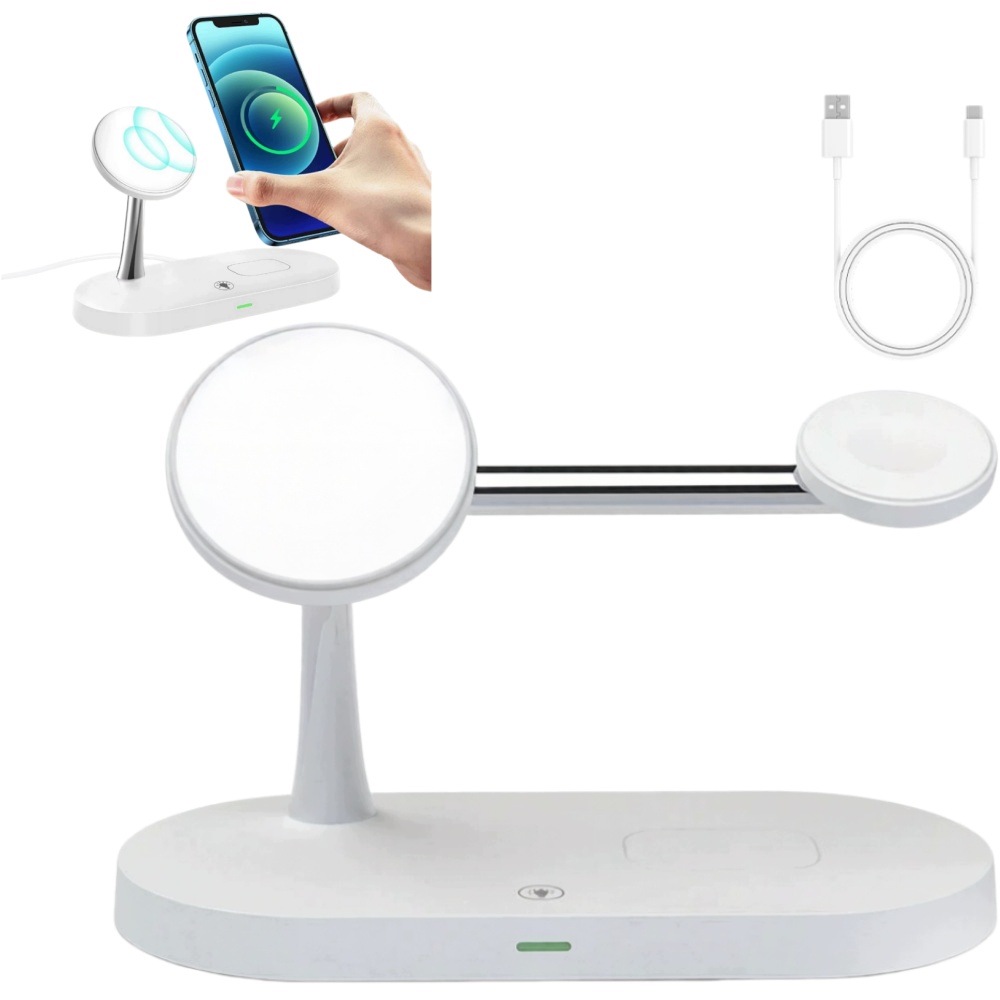 Bezdrátová Nabíječka 15 W Pro Magsafe Tech-protect Pro Iphone/airpods/watch