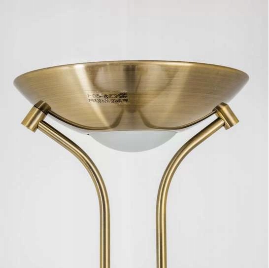 LAMPA PODŁOGOWA EKO LED Z ŚCIEMNIACZEM MOSIĄDZ XXL FULL Kolekcja LUX-FULL / EKO-LED