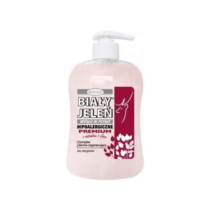 

Mydło do rąk Biały Jeleń, z głogiem 500ml
