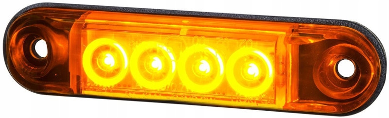 LAMPA OBRYSOWA LEDOWA OBRYSÓWKA SLIM POMARAŃCZOWA Producent części Hella