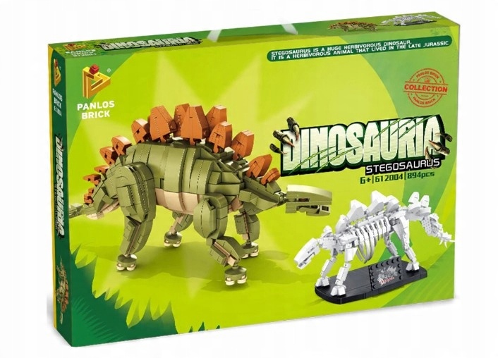 

Klocki Panlos Dinozaur Stegozaur