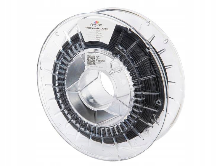 Filament 3D Spectrum Asa-x GF10 1.75mm Black Černý 0,5 kg silný