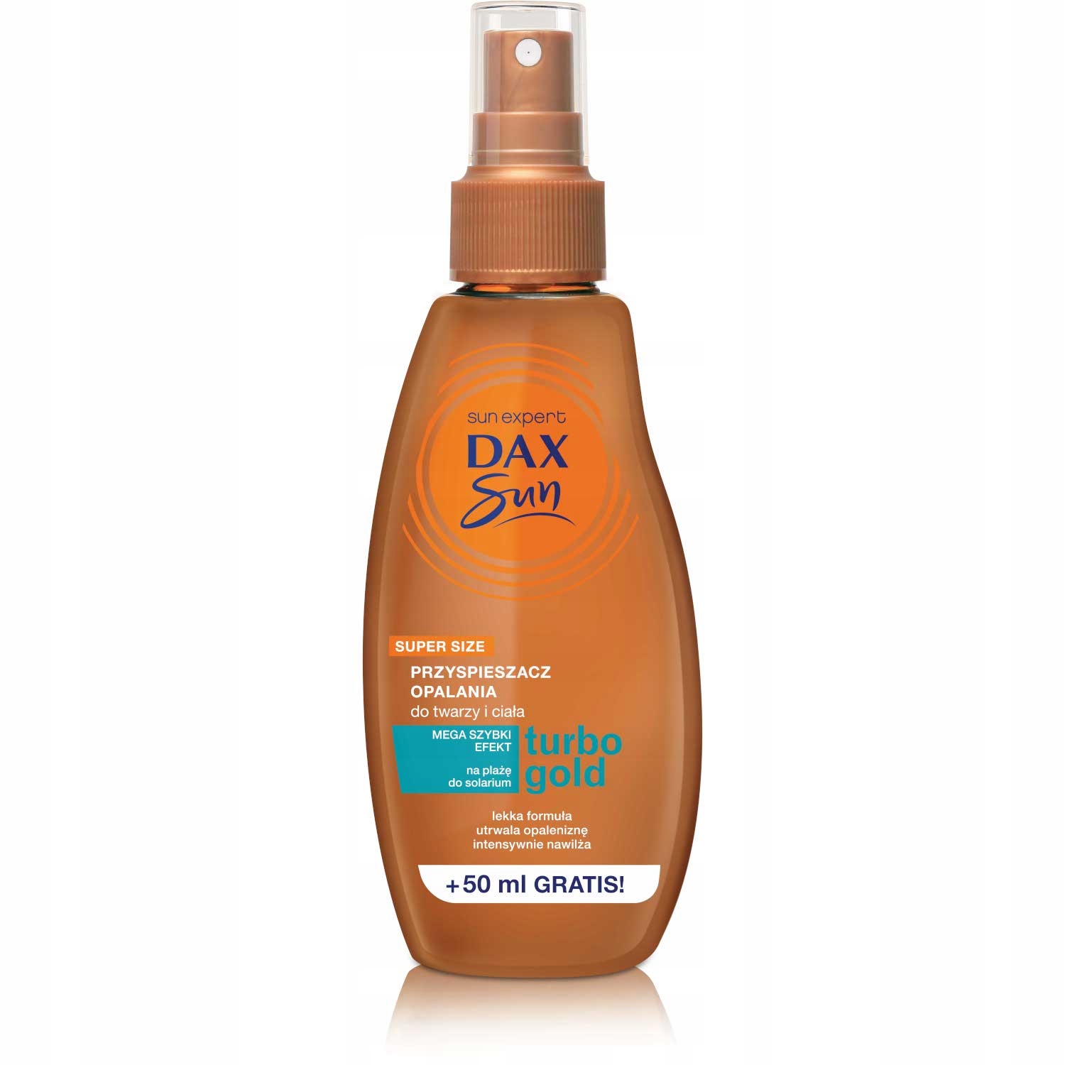 

Dax Sun Przyspieszacz Opalania Spray Turbo Gold