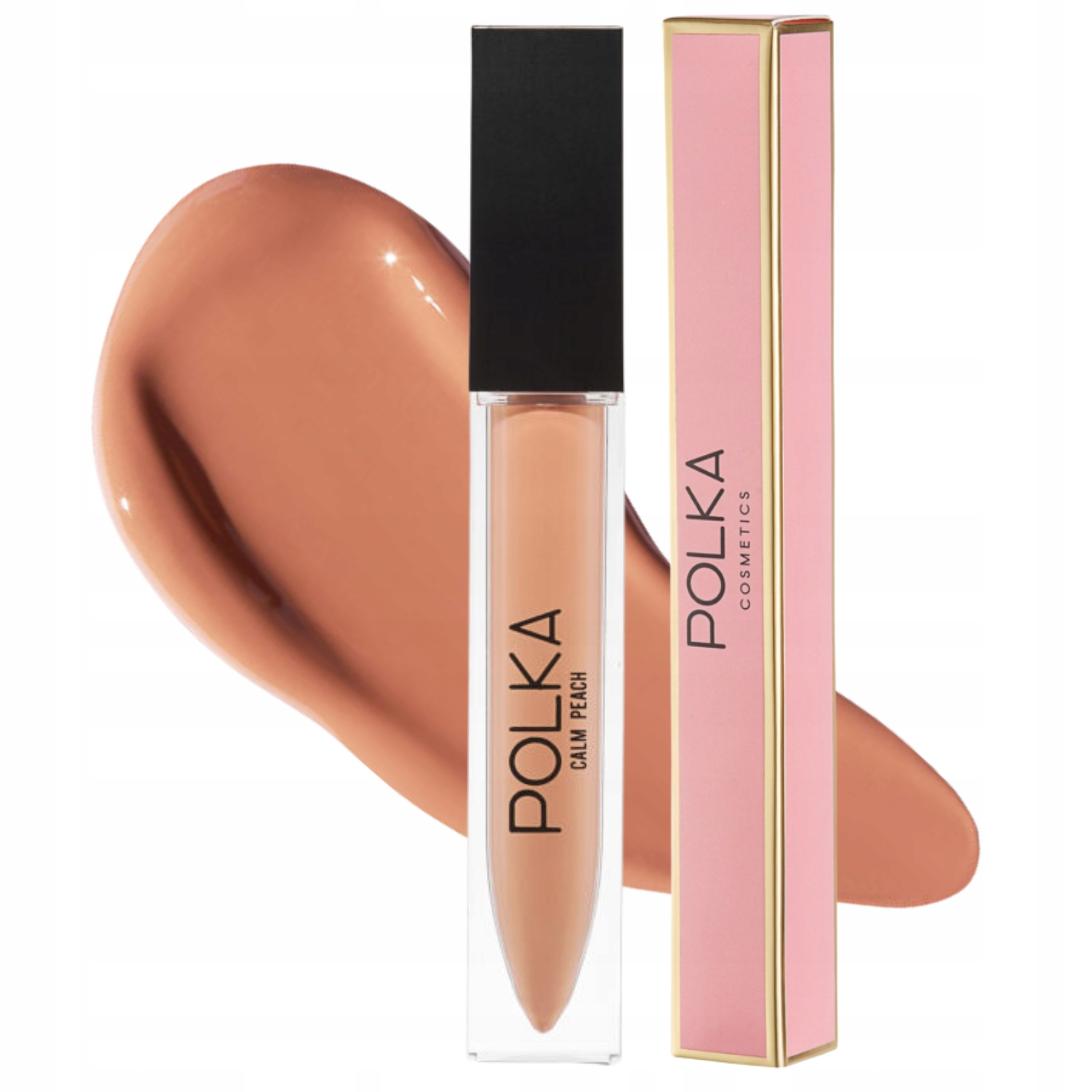 Pomadka do ust Calm Peach nude brzoskwiniowa Kremowa Lekka