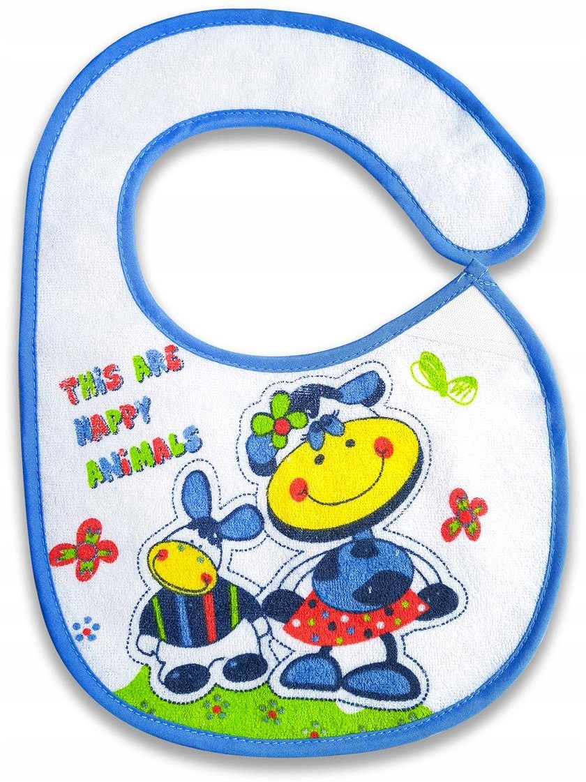 ŚLINIAK NA RZEP BAWEŁNIANY FROTTE Z CERATKĄ PEVA Marka Libra-Babies