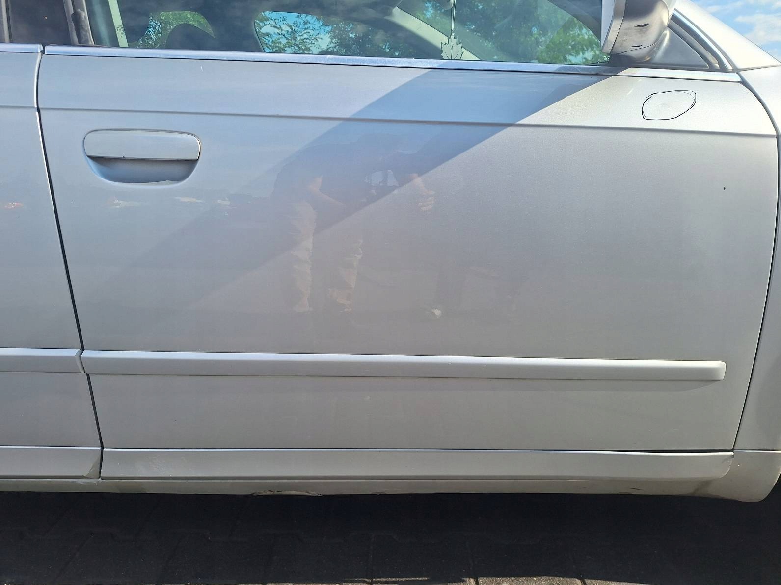 door complete right front AUDI A4 B7 LY7W sedan