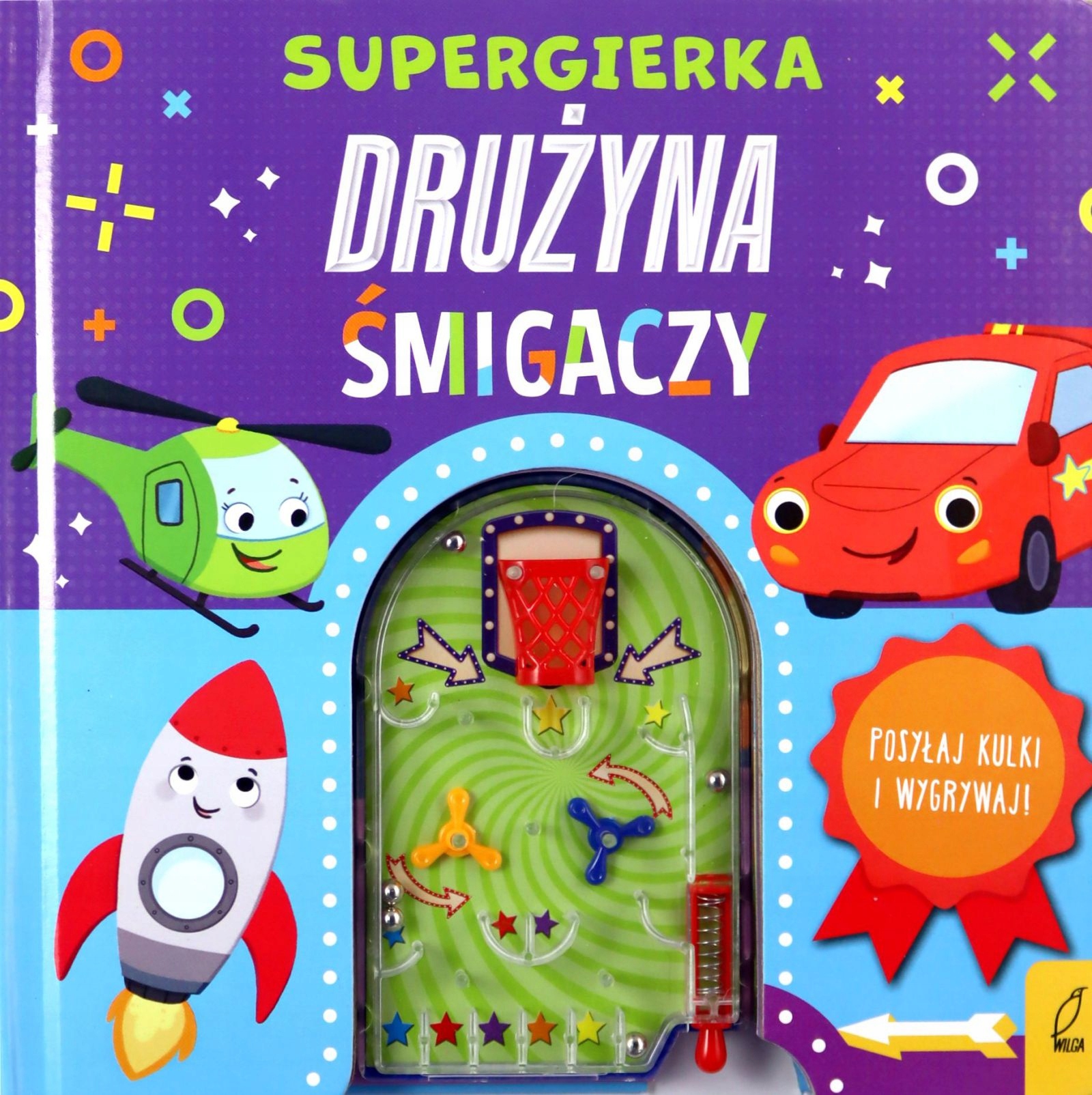 DRUŻYNA ŚMIGACZY. SUPERGIERKA (KSIĄŻKA)