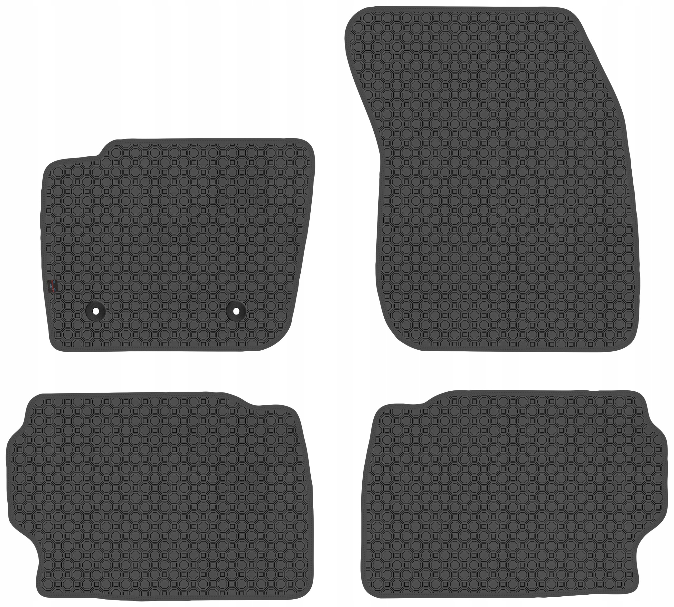 Ford Mondeo MK5 2015 Koberce guma Čierna