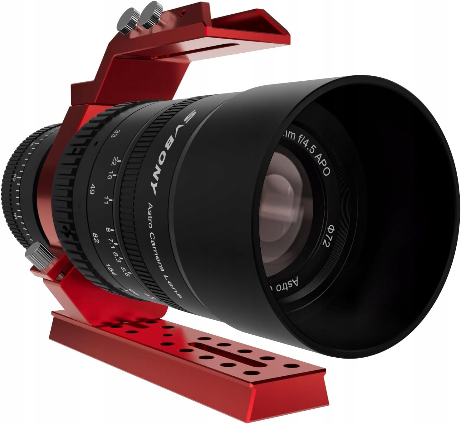 Teleskop Astrofotografický Objektiv Petzval Astro Camera Lens F/4,5 Apo