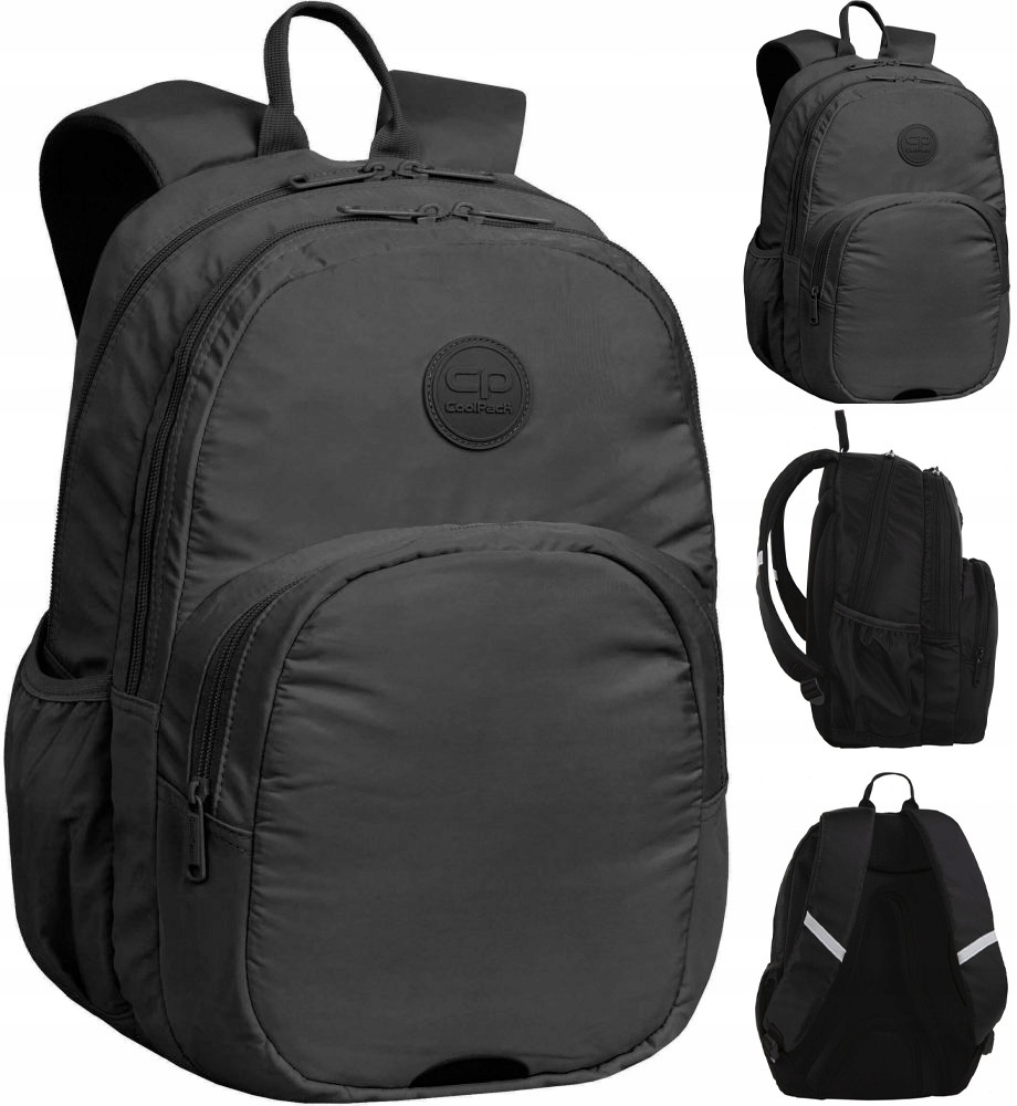 Plecak szkolny młodzieżowy tornister CoolPack Rider Black dla chłopca