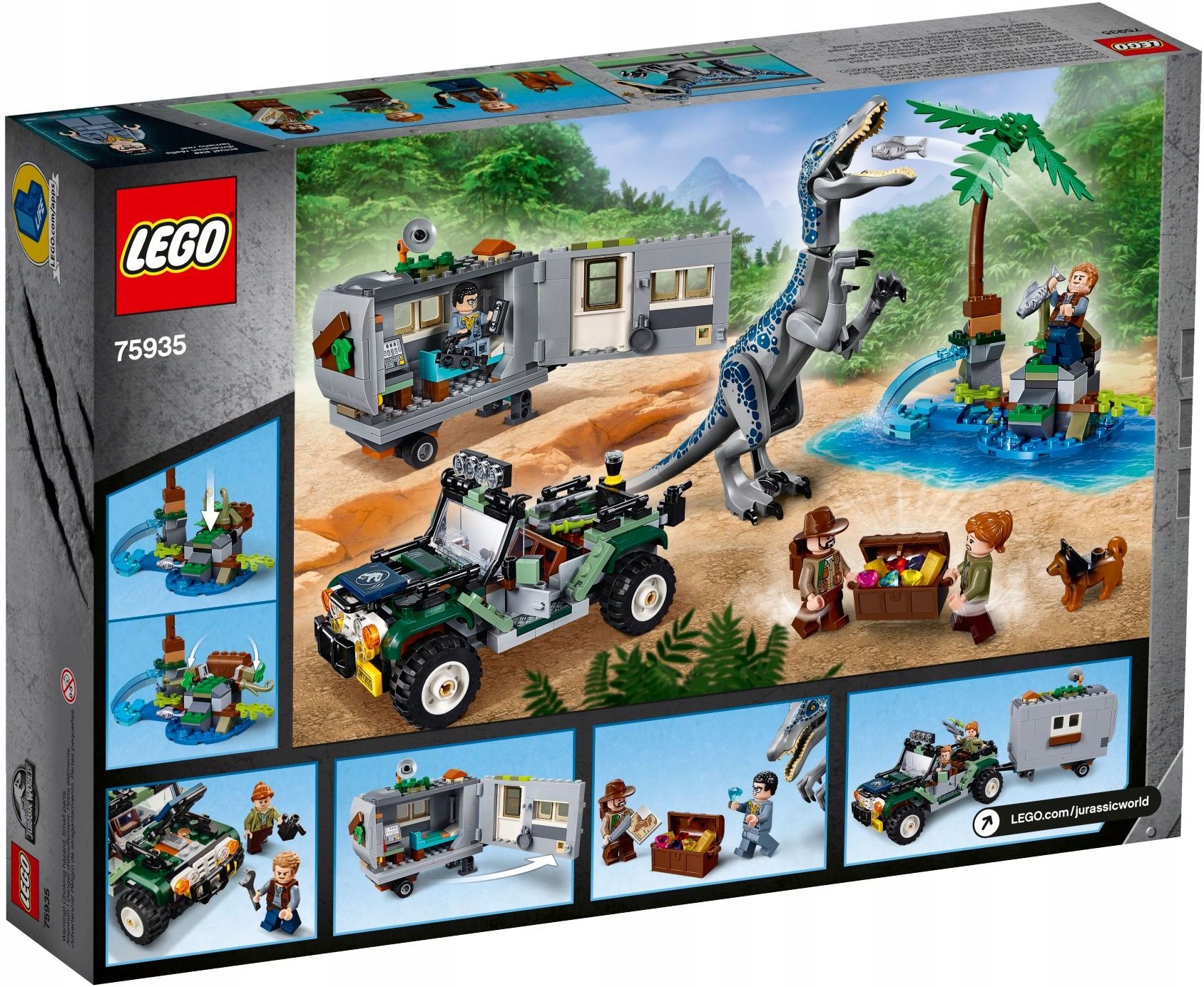 LEGO 75935 JURASSIC WORLD STARCIE Z BARIONYKSEM EAN (GTIN) 5702016367232