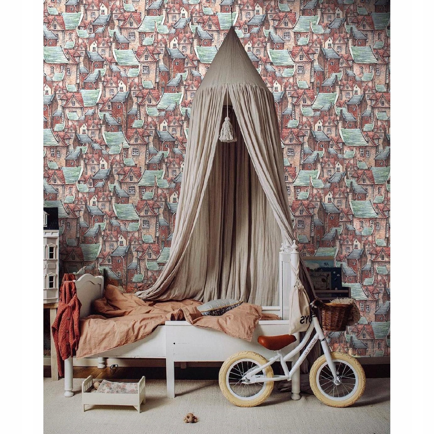 

Fototapeta ścienna Akwarela starego miasta 208x146