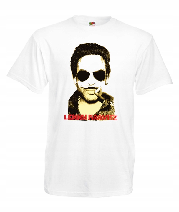 

M Koszulka Męska Lenny Kravitz Koncert Wzory