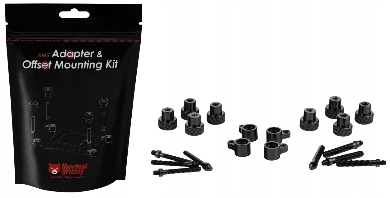 Thermal Grizzly Adapter & Offset Mounting Kit AM5 zestaw montażowy