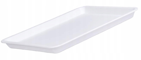 TACA KUCHENNA UNIWERSALNA TACKA TALERZ PODSTAWKA NA ŻYWNOŚĆ BIAŁA