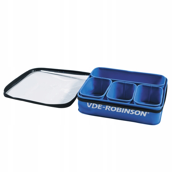 Pojemniki pellet Eva, 5szt. pudełka do metody, method feeder Vde Robinson