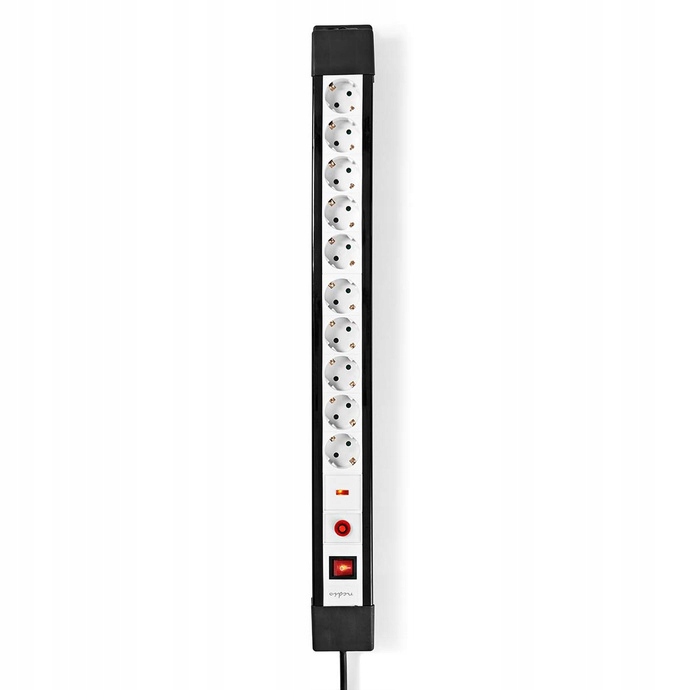 Listwa przeciwprzepięciowa Nedis 10 gniazd kabel 3m