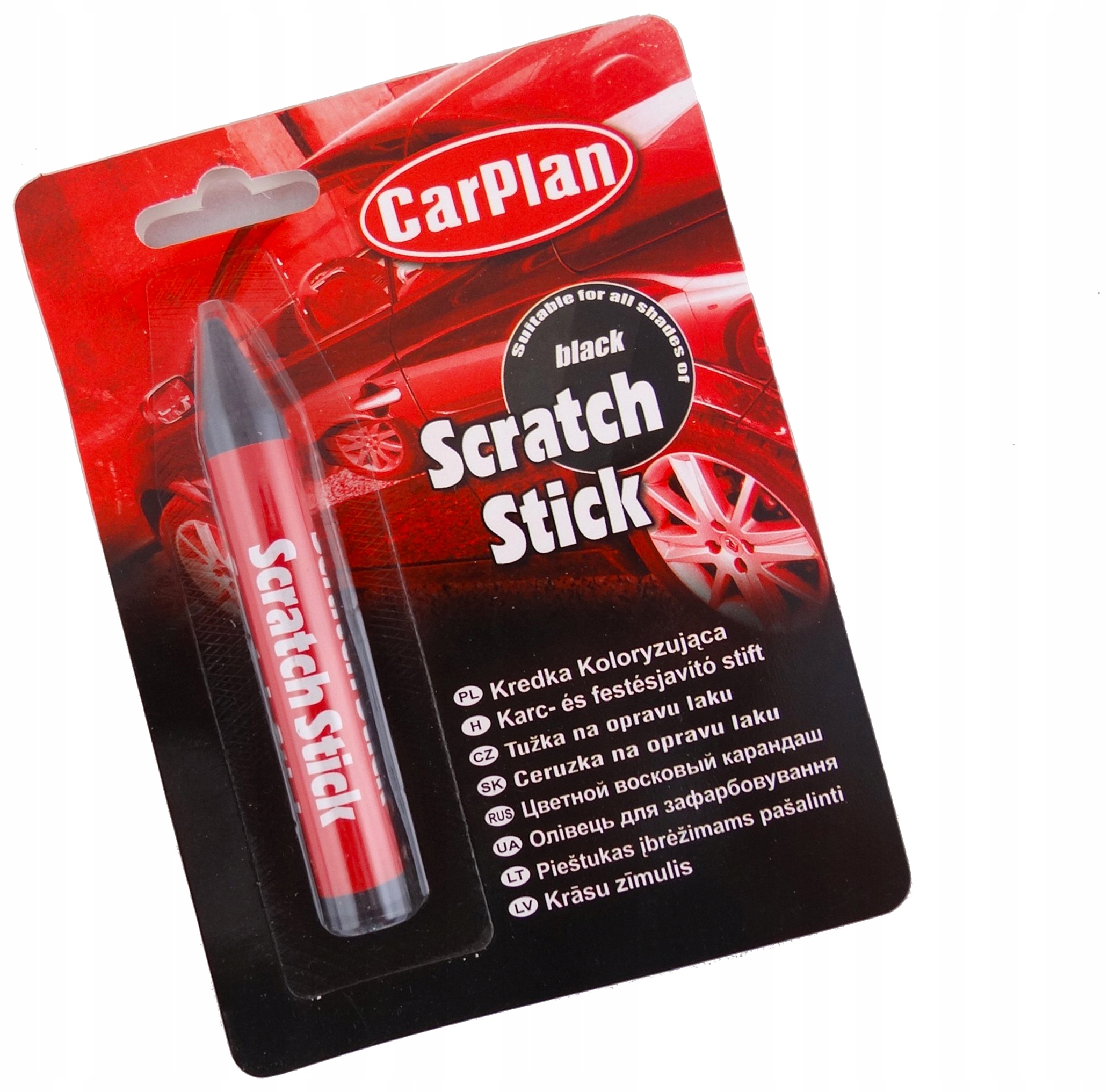 B0G65 Carplan Kredka Koloryzująca Na Rysy Czarna Black