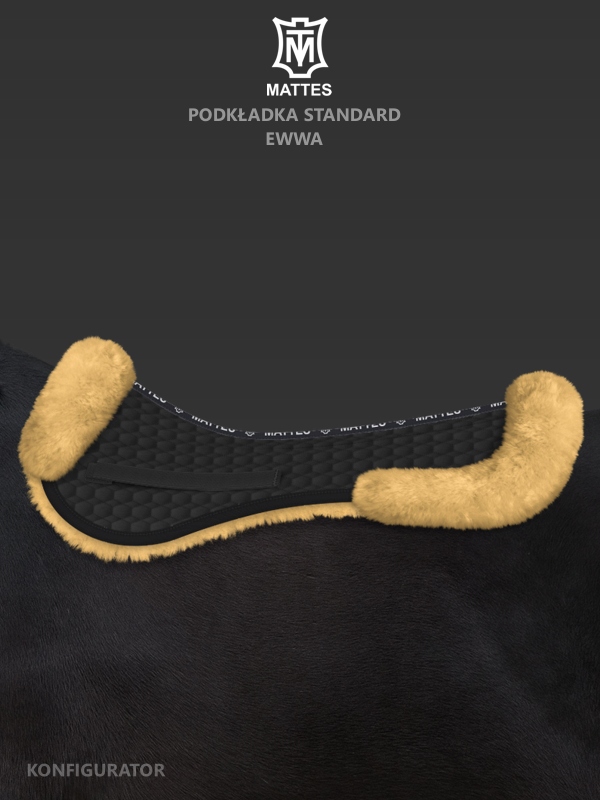 E.a. Mattes, Podkładka Standard Plus, Ewwa, Black/natural M DL