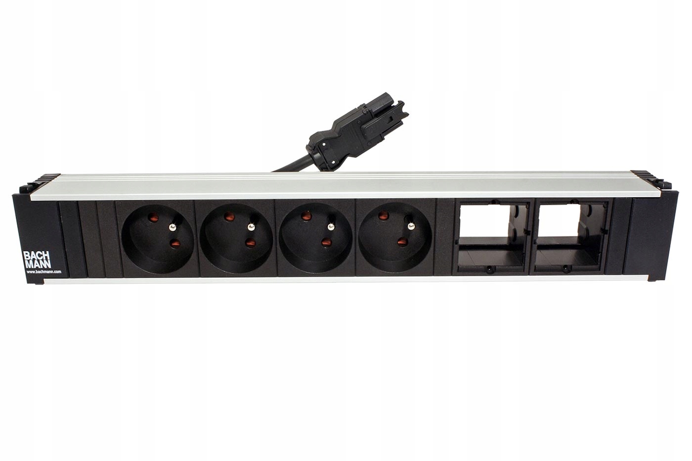 Bachmann Systém Coni, box pro 6 modulů, 4x zásuvka Cz, 2x volné (912.013)