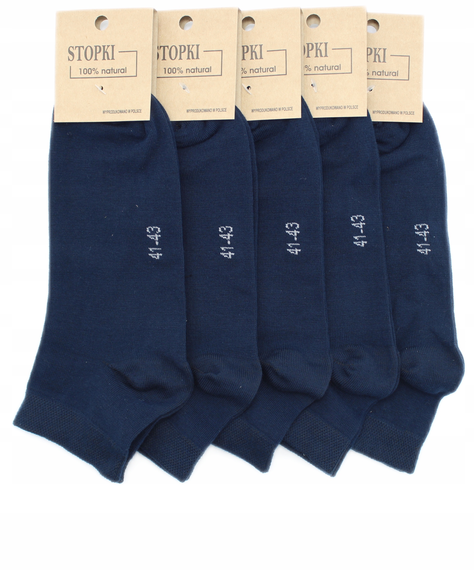 

5x Stopki Bawełniane 41-43 Trwałe Produkt Polski