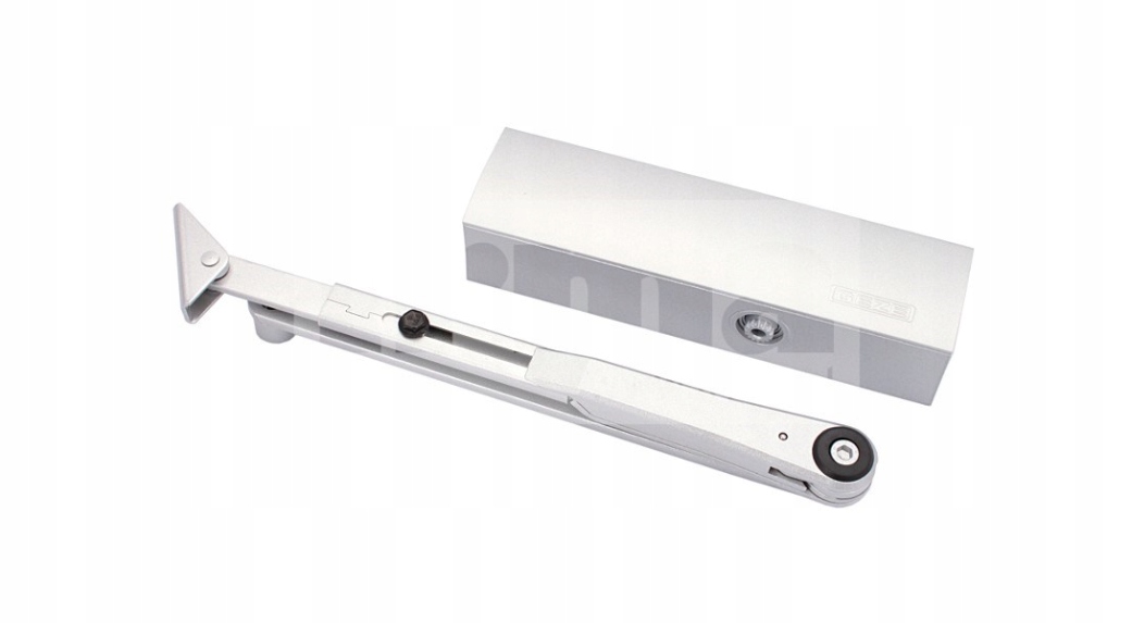 Samozavírač GEZE-4000 rameno s aretací stříbrný